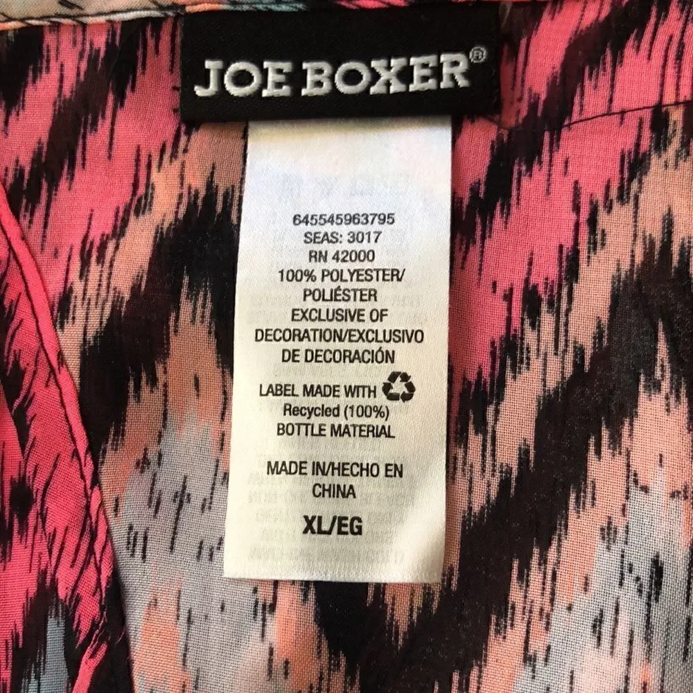 Joe Boxer back keyhole